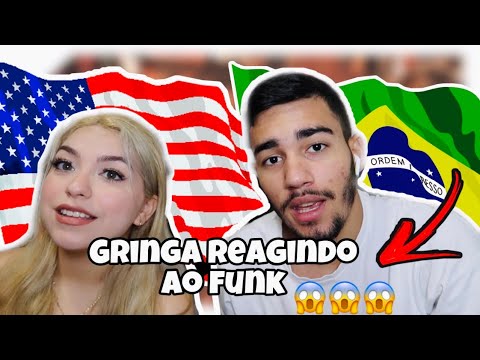 🇺🇸 🇧🇷GRINGA REAGINDO AO SET DO DJ GM 2.0