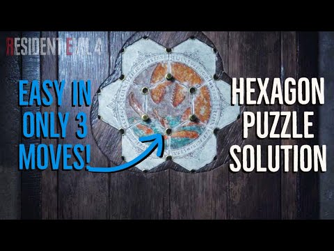 Hexagon Puzzle Solution Resident Evil 4 Remake