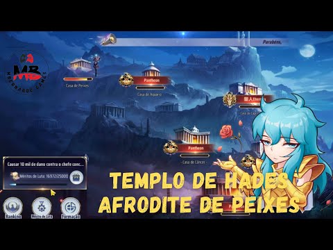 🟢 Templo de Hades Afrodite de Peixes Pouca Inspiração Sorte no RNG