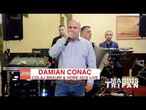 Damian Conac si Formatia Lucian Cojocaru - Colaj Brauri & Hore LIVE 2018 Dragobete Dunarea Albastra