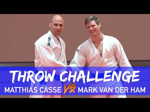 THROW CHALLENGE- Matthias CASSE (BEL) vs. Mark VAN DER HAM