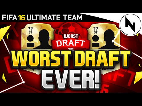 WORST FUT DRAFT EVER! - FIFA 16 Ultimate Team
