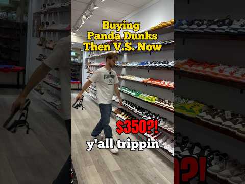 WHAT WOULD YOU PAY FOR PANDA DUNKS? #sneaker #sneakerheads #nike #panda