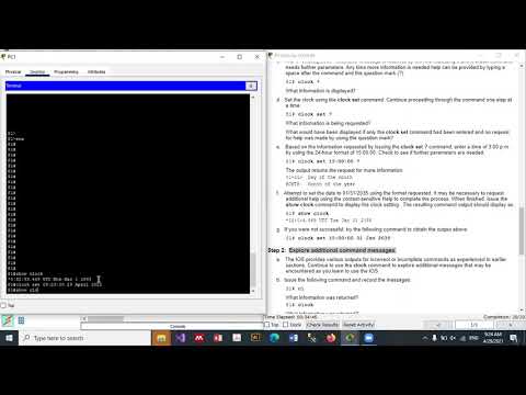 2.1.4.8 Packet Tracer - Navigating the IOS 02| Guru Tech