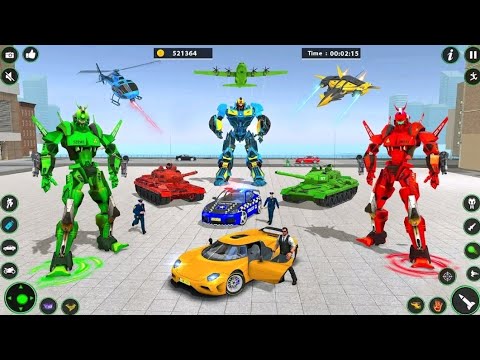 Stealth Robot Car Games 3D-Android Gameplay 125