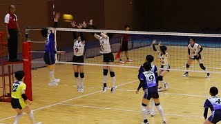 【2025近畿大会・準々決勝】氷上 vs 大阪国際　第２セット＜女子バレーボール＞