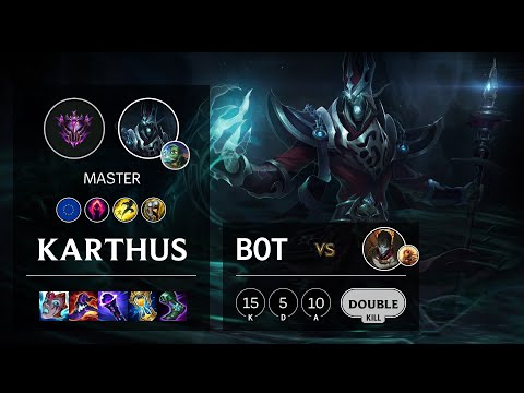Karthus Bot vs Jhin - EUW Master Patch 11.22