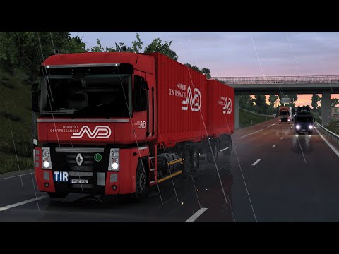 ETS2 - Renault Magnum - Nantes(FR) To Norwich(UK)