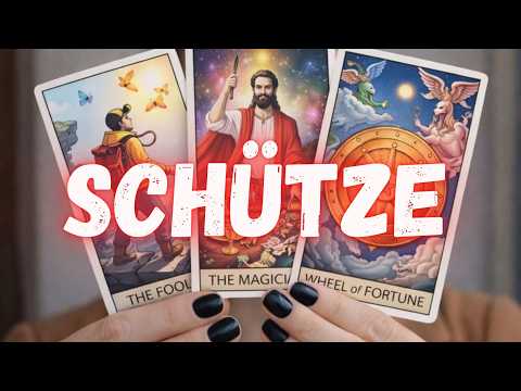 Schütze Eine unvorstellbare Veränderung wird einem Leiden ein Ende setzen 🤫