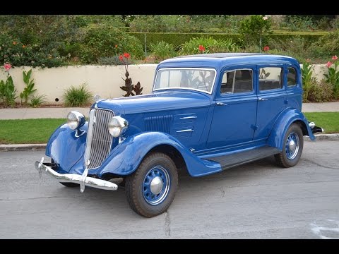1934 Plymouth PE Deluxe Sedan, Fully Restored, Gorgeous! SOLD!