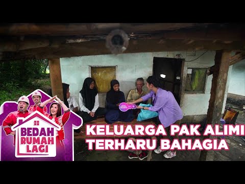 Keluarga Pak Alimi Terharu Bahagia Rumahnya Akan Dibedah - Bedah Rumah Lagi