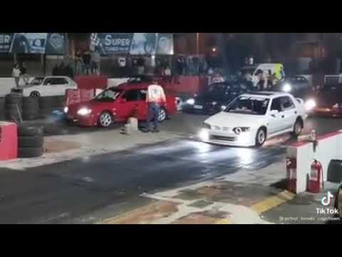 Nissan sr20 VVL burnout ( LAUNCH CONTROL DURING BURNOUT !!!)