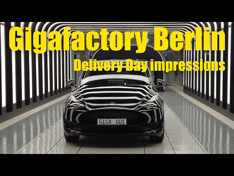 Giga Berlin Delivery Day Impressions