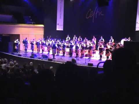 Strathclyde Police Pipe Band Celtic Connections 2009 - Sleeping Tune