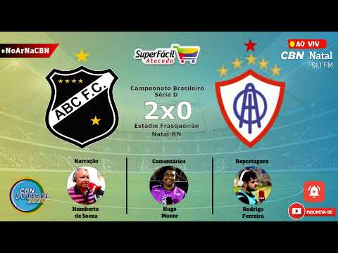 ABC/RN 2x0 ITABAIANA/SE - BRASILEIRÃO SÉRIE D 2020