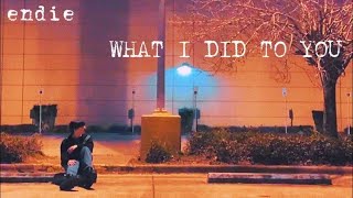what i did to you Music Video
