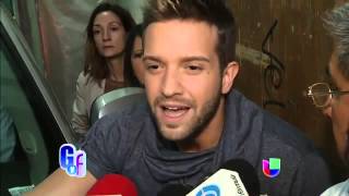 Pablo Alborán reaccionó a los rumores de romance con Ricky Martin
