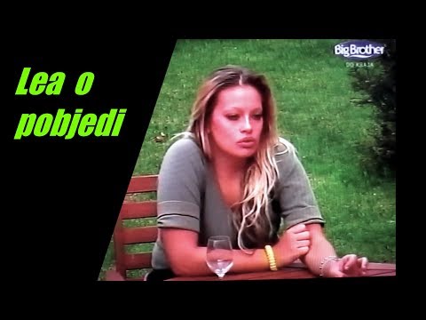 Big Brother 3 Hrvatska (2006) - Lea o pobjedi u Big Brotheru