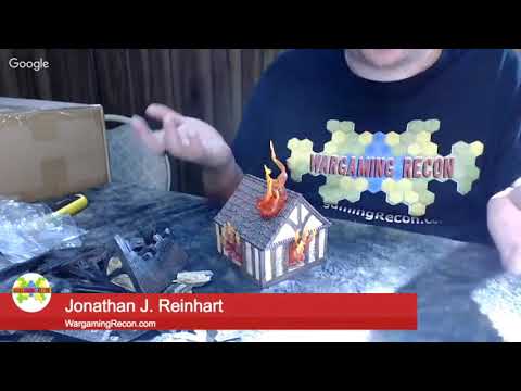 Unboxing Dwarven Forge City Builder Cottage Tudor and Ruins - Wargaming Recon