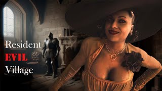 RESIDENT EVIL 8 VILLAGE LADY DIMITRESCU CASTLE WALKTHROUGH 2024 (No Commentary)