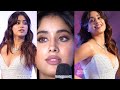 Janhvi Kapoor Sexy And Hot Look Close Up Silver Dress Gown Vertical Edit 4K
