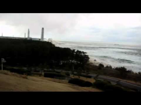 Japan video shows moment tsunami hit Fukushima nuclear plant
