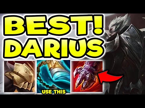 DARIUS TOP NOW COUNTERS EVEN THE MOST BROKEN TOPLANERS! - DARIUS GAMEPLAY! (Season 11 Darius Guide)