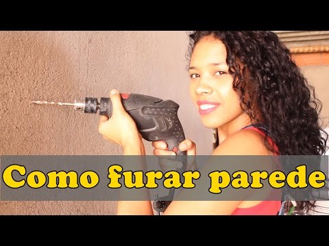 How to drill a wall correctly with a drill - with Paloma Cipriano