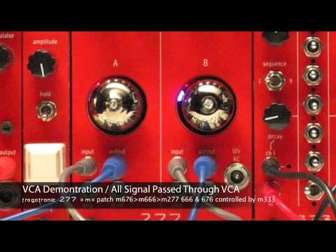 Trogotronic »m« 277 Stereo Tube VCA