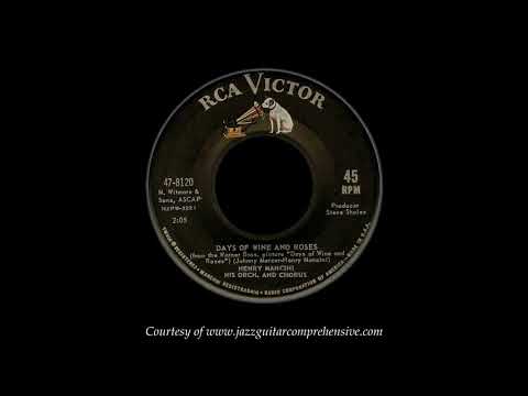 Henry Mancini (1962) FIRST RECORDING [DAYS OF WINE AND ROSES]