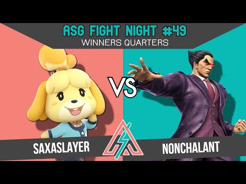 ASG 49: WINNERS Quarters - Saxaslayer (Isabelle) vs Nonchalant (Kazuya, Chrom)