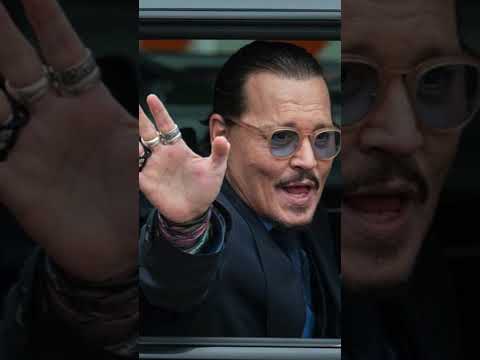 Johnny Depp's Bold Reply to Judgment During Amber Heard Trial #shorts