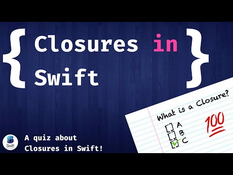 A quiz about Closures in Swift thumbnail