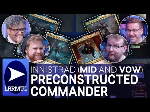 Innistrad Commander Battle — Midnight Hunt & Crimson Vow Precon Decks