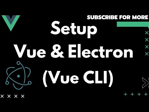 Setup Vue 3 and Electron using Vue CLI ( troubleshooting tips in description)