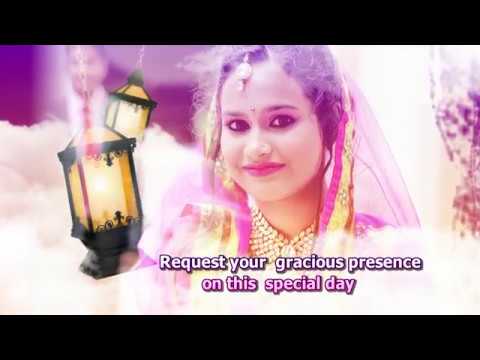 NIKAH INVITATION OF AARFIN & TAMSEEL...by Swarna Digital Photography