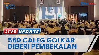 Tanamkan Pemenangan di Pemilu 2024, Golkar Beri Pembekalan ke 560 Calon Legislatif Riau