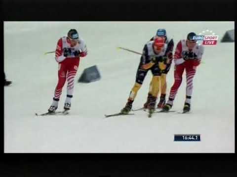 2012/13 combinata 10 km Klingenthal - Frenzel, Edelmann, Denifl