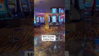 MSC Seaside Casino Tour #msc #casino #cruise #mscseaside