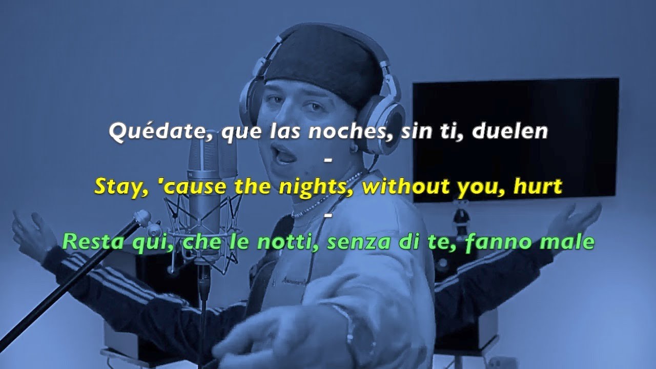 Quevedo - Bzrp Music Sessions, Vol 52 (LETRA-LYRICS-TESTO)(Español-Inglés-Italiano) SUBTITULADA