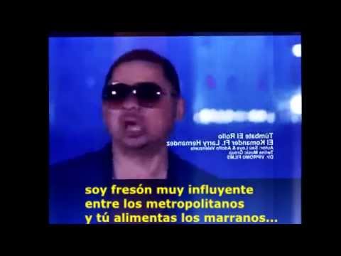Túmbate El Rollo (Video Oficial) - El Komander Ft Larry Hernandez Letra