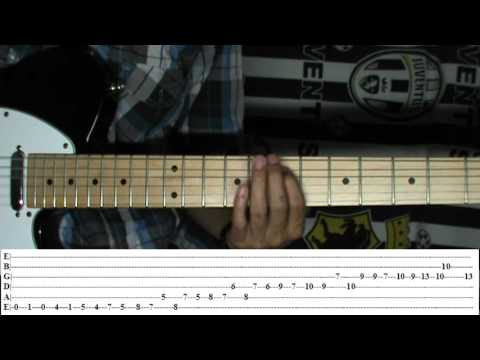 Harmonic Minor Licks Lesson With Tabs