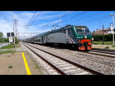 Pontecurone – Treni Merci e Passeggeri in transito (Episodio 3) parte 1