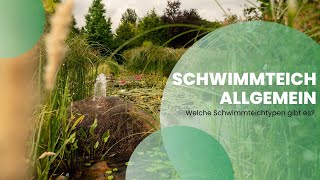 Welche Schwimmteichtypen gibt es?
