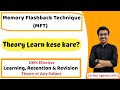 Memory Flashback Technique How To Learn Retain Revise THEORY 100 EFFECTIVE CA Atul Agarwal