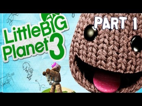 LittleBigPlanet 3 - Walkthrough - Part 1 [HD]