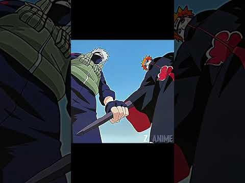 Pain Wasn’t Ready For This Kakashi 🥶⚡#shorts #anime #naruto #zanime