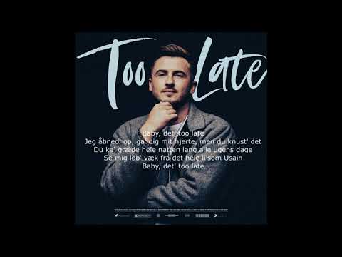 Jimilian - Too late (Lyrics)
