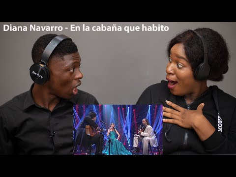 OUR FIRST TIME HEARING Diana Navarro - En la cabaña que habito REACTION!!!😱
