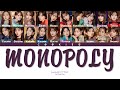 Nogizaka46 (乃木坂46) - Monopoly (Kan/Rom/Eng Color Coded Lyrics)
